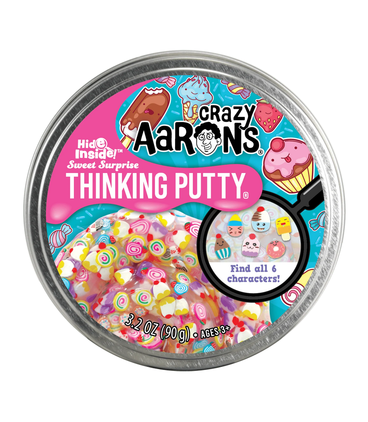 Crazy Aarons Thinking Putty - Hide Inside - Sweet Surprise