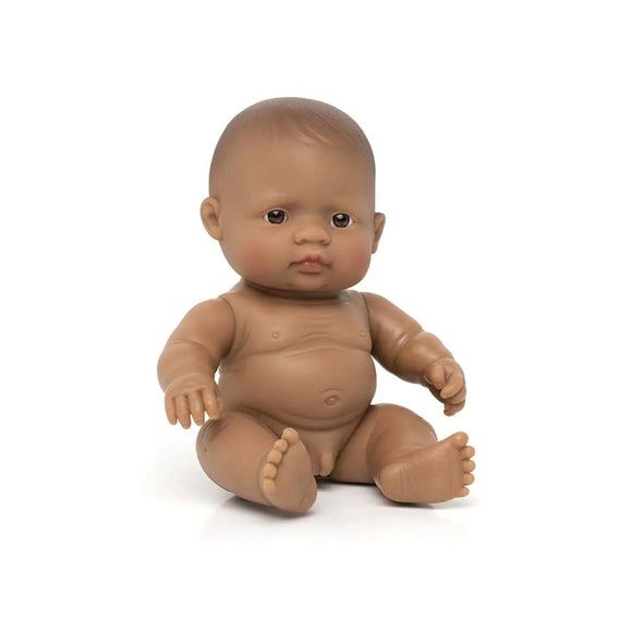 Miniland Hispanic Boy Doll- 21cm