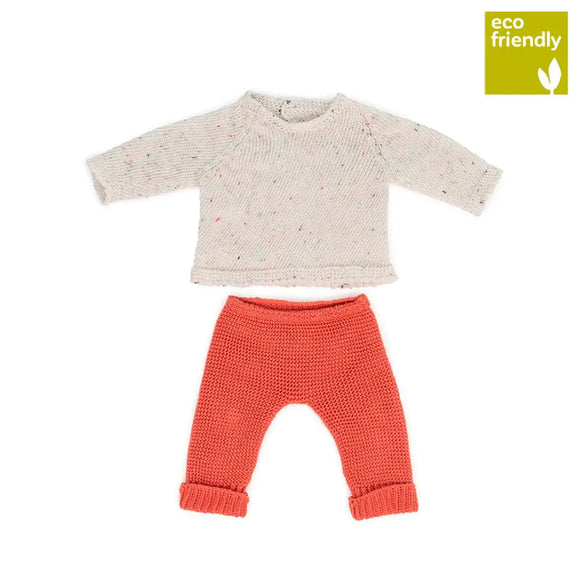 Miniland Knitted Clothing Set- for 38cm Doll