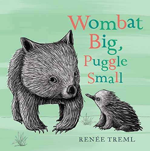 Wombat Big, Puggle Small Board Book