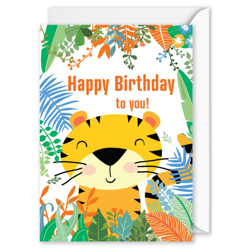 “Happy Birthday to you” Tiger