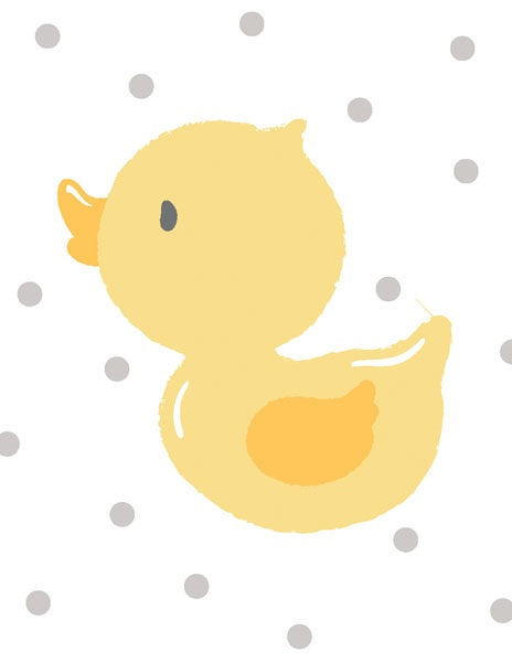 Yellow Duck Mini Card