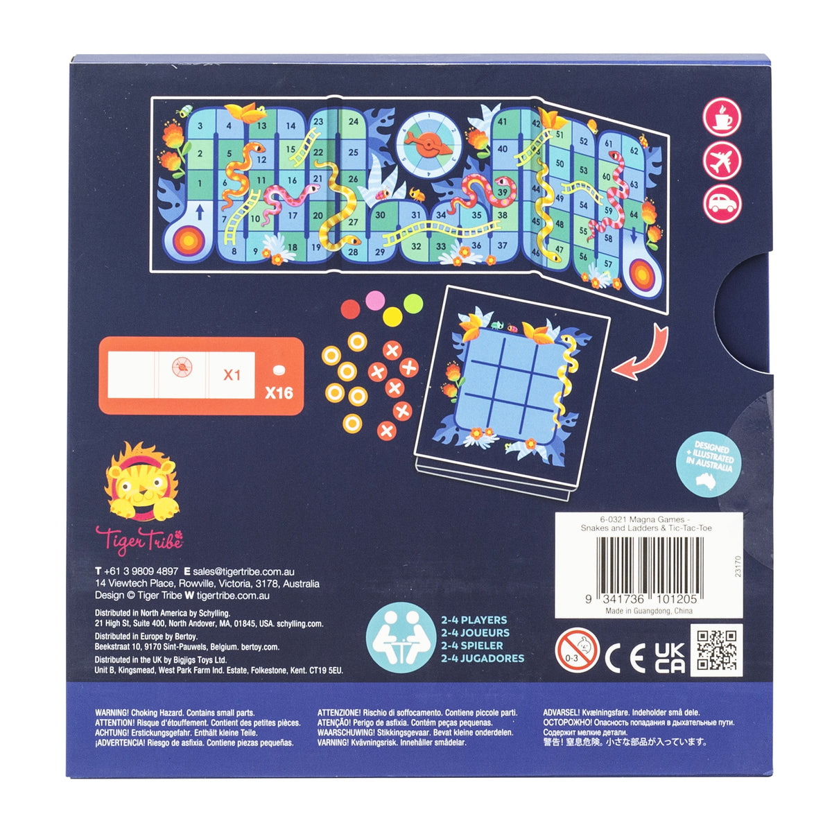 Magna Games - Snakes and Ladders &amp; Tic-Tac-Toe