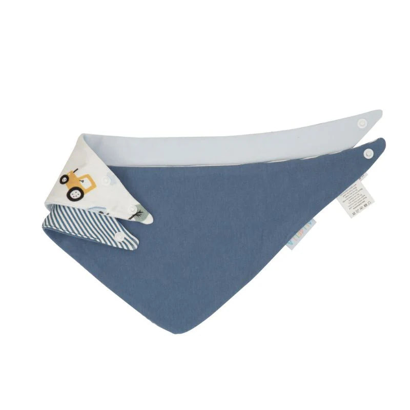 All4Ella Bandana Reversible Bibs 2 Pack - Barnyard