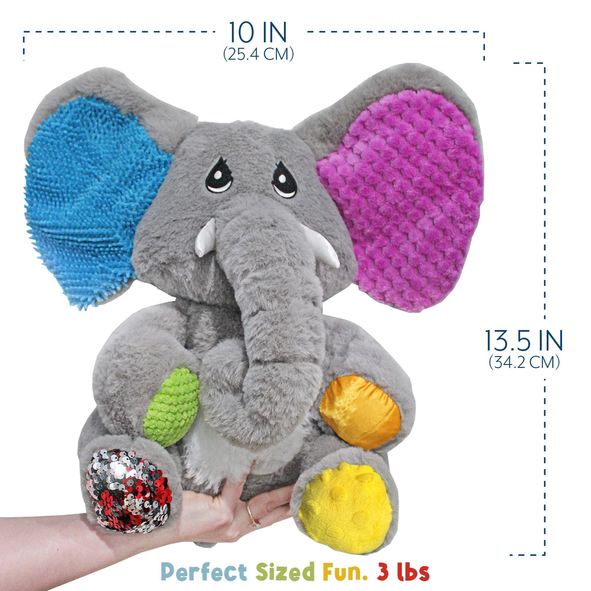 Meavia Sensory Plush Elephant