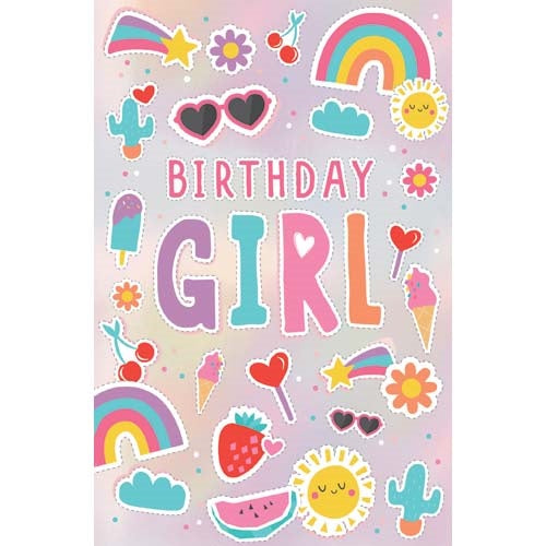 Birthday Girl Pink Card