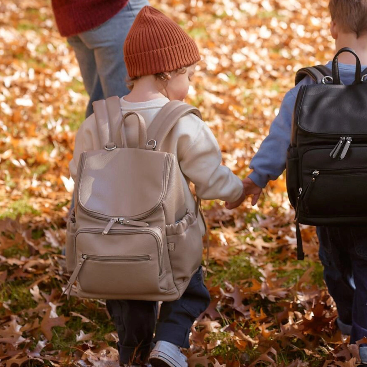 OiOi Mini Signature Backpack- Oat