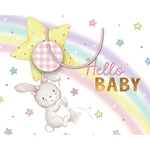 Gift Bag Large: Hello Baby Bunny