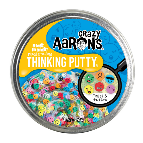 Crazy Aarons Thinking Putty - Hide Inside! - Mixed Emotions