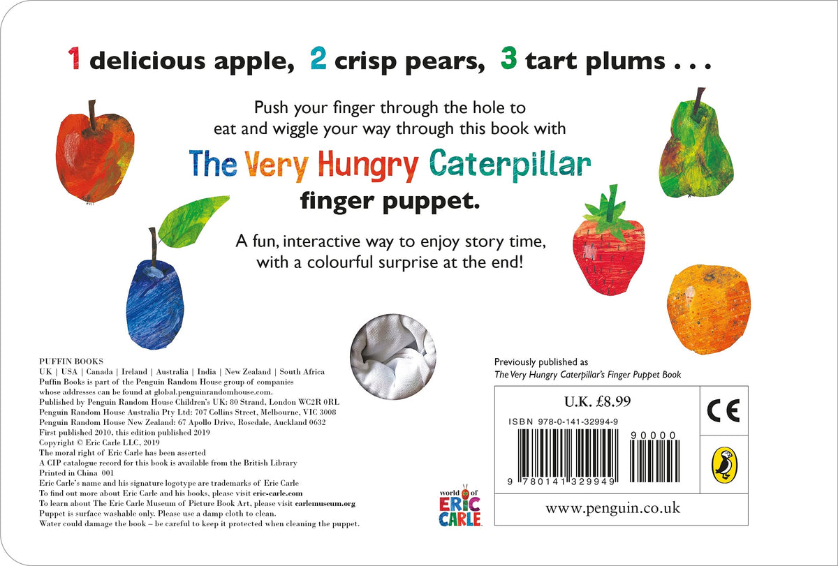 The Very Hungry Caterpillar&#39;s 123 Finger Puppet Book