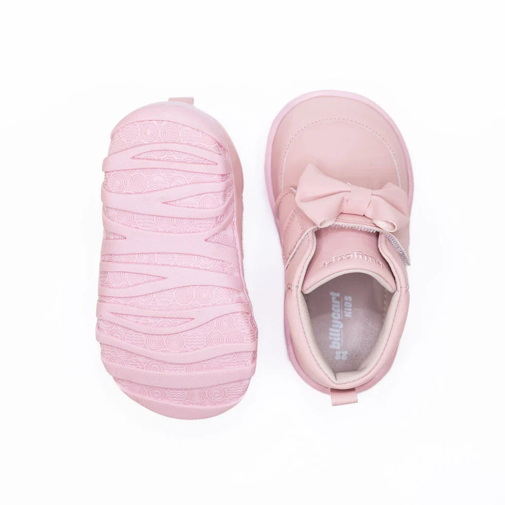 Billycart Kids Lexi Bow Pink baby and toddler boots