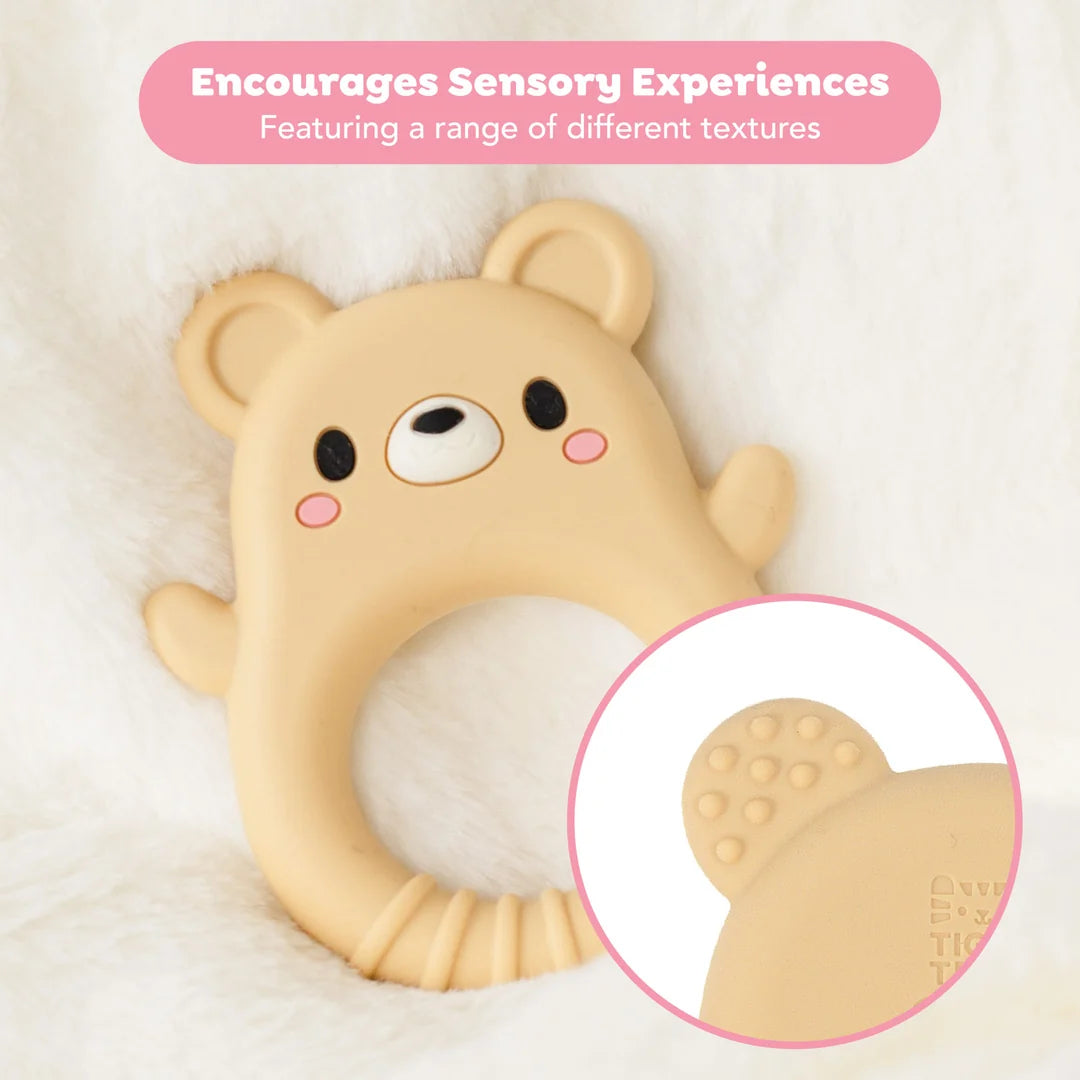 Tiger Tribe Silicone Teether Bear