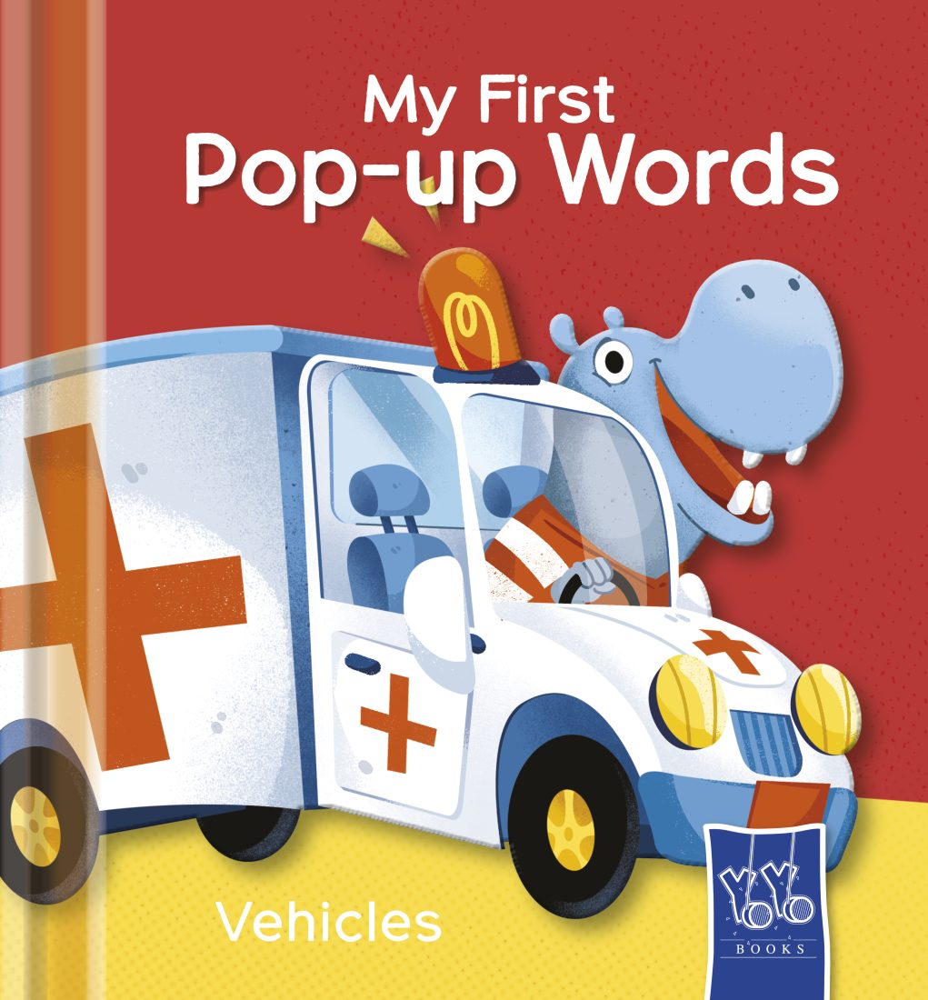 My First Pop-Up Words: Vehicles – Yoyo Books
