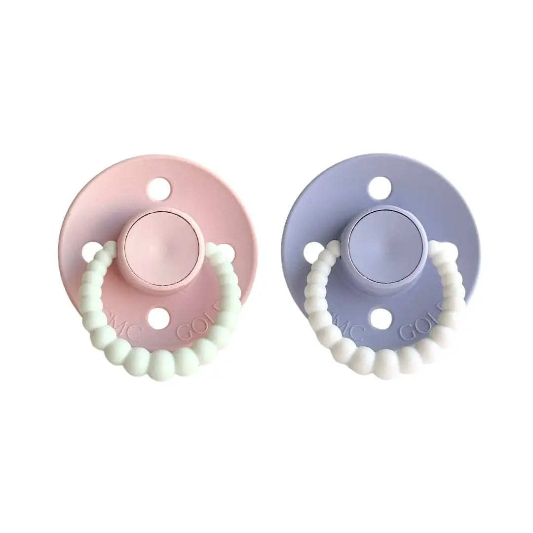 CMC &#39;Bubble&#39; Dummies - Blush + Misty Lilac (Glow)