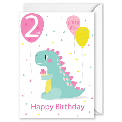 “2nd Birthday” Dinosaur