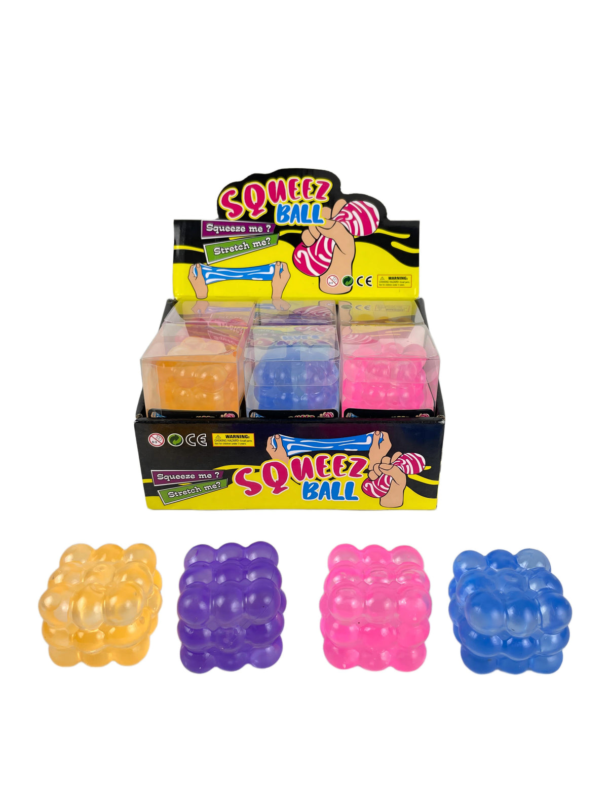 Squishy Bubble Cube Fidget Toy