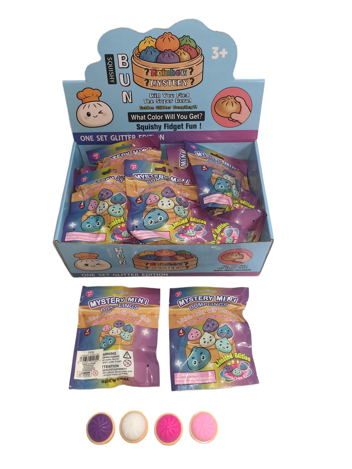 Mystery Mini Dumplings 4 Pack