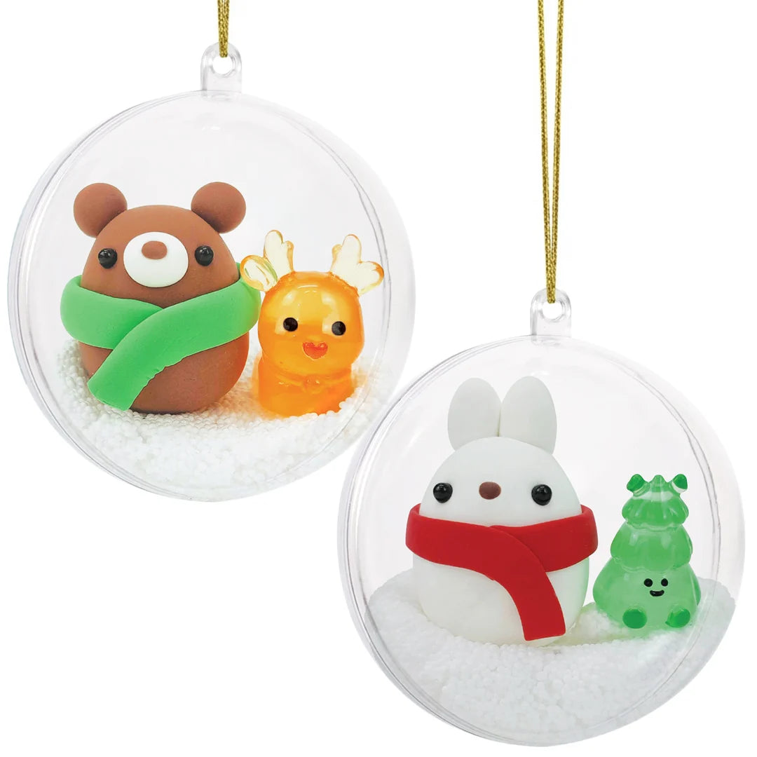 Tiger Tribe Clay Craft - Ornament Kit - Bear & Bunny