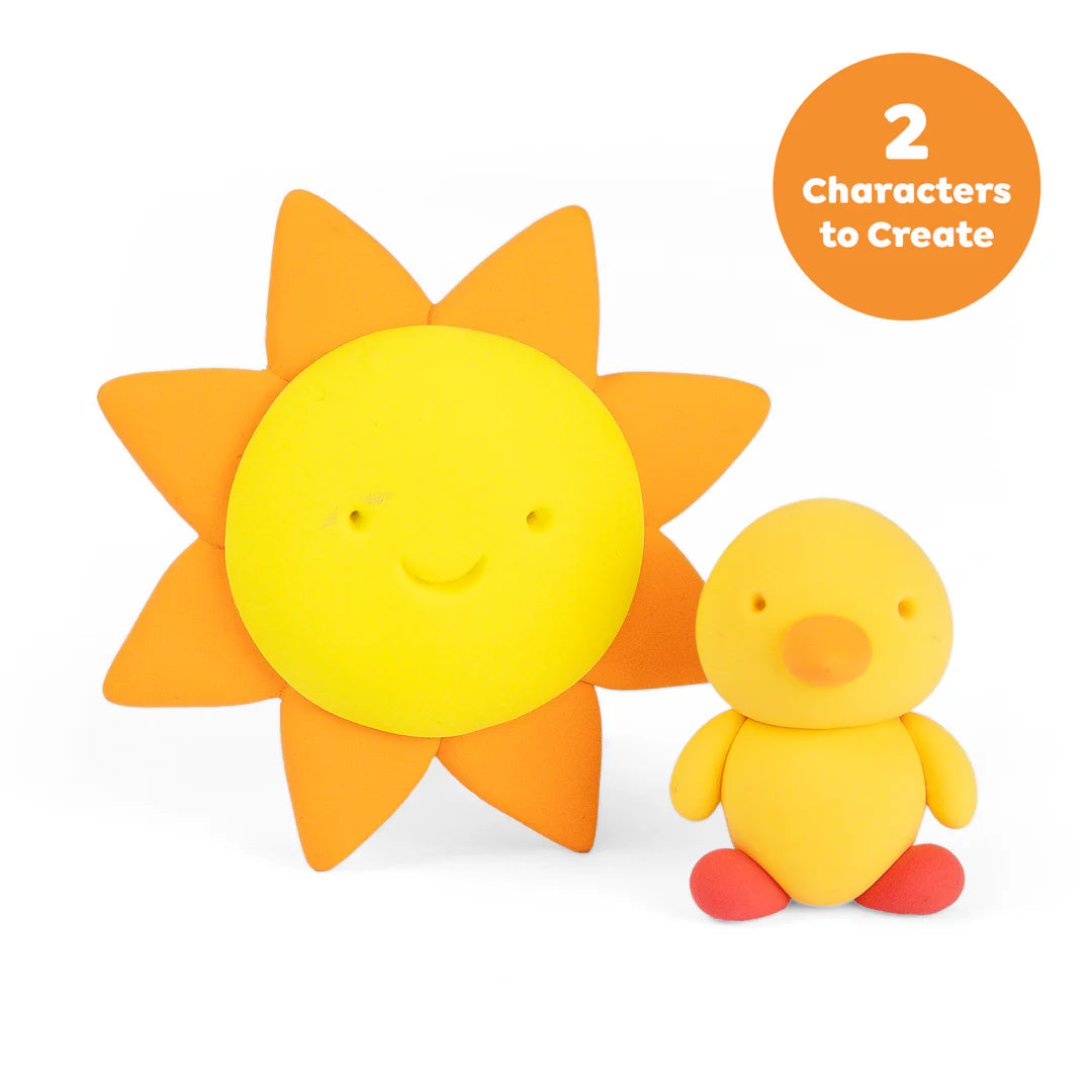 Tiger Tribe Super Clay - Sunrise (Yellow + Orange)