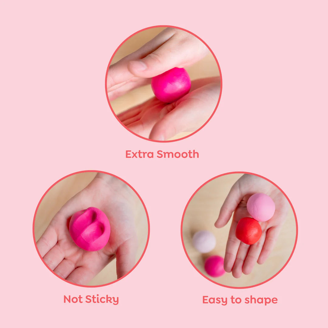 Tiger Tribe Super Clay - Sunset (Red + Pink)