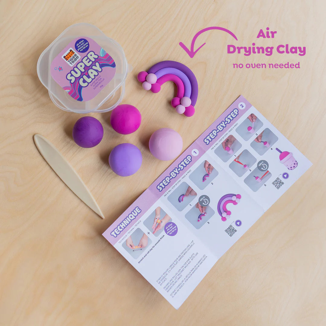 Tiger Tribe Super Clay - Twilight (Purples)