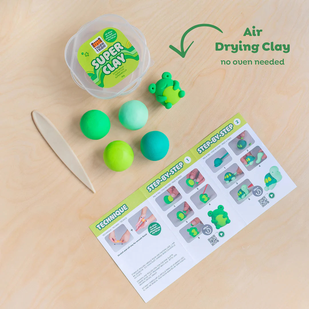 Tiger Tribe Super Clay - Jungle (Greens)