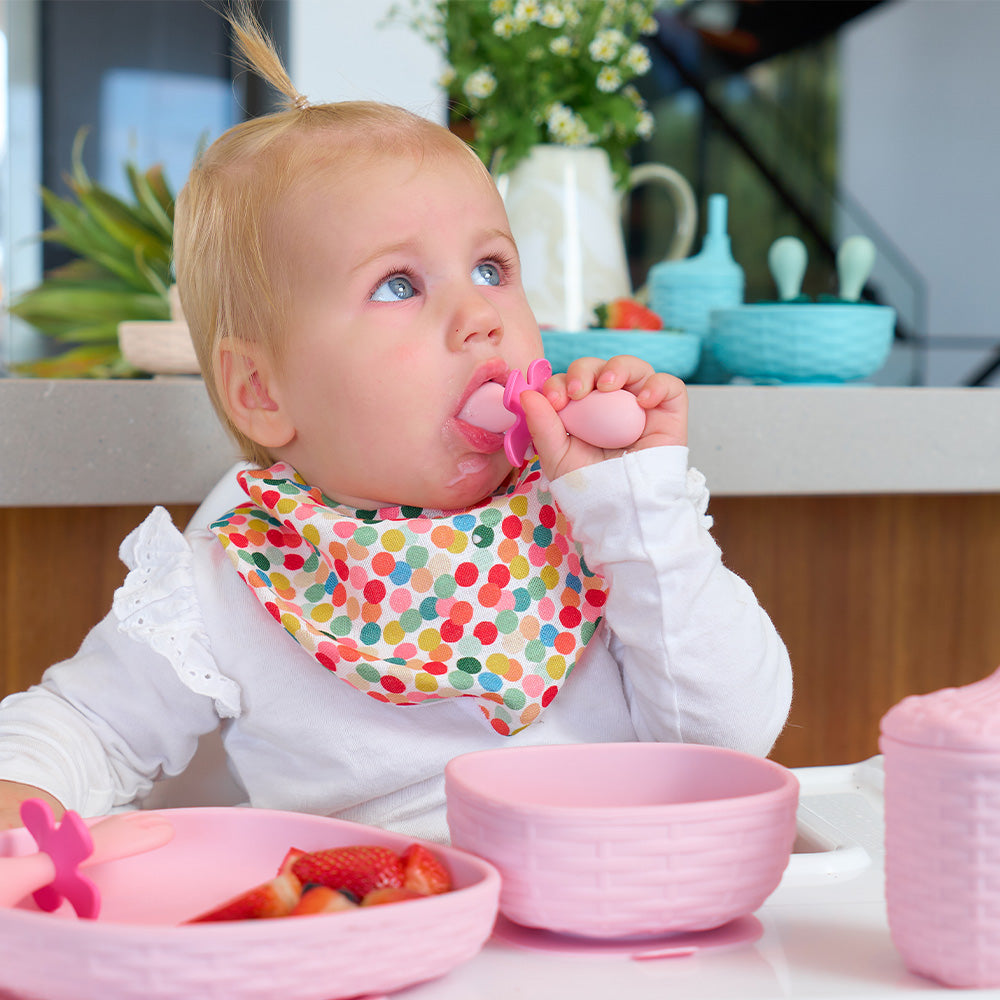 Annabel Trends - Silicone Flower Fork and Spoon Set