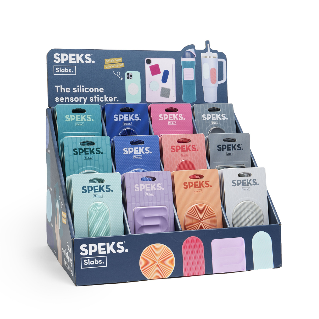 Speks Slabs - Silicone Sensory Sticker
