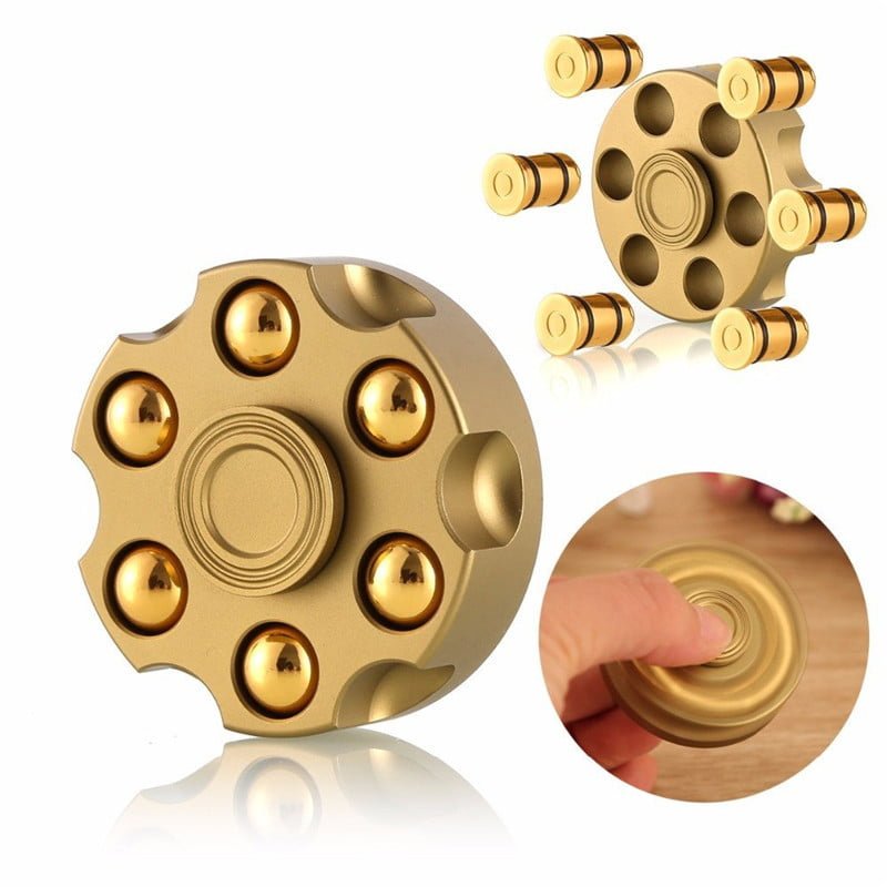 Metal Detachable Fidget Spinner - Gold