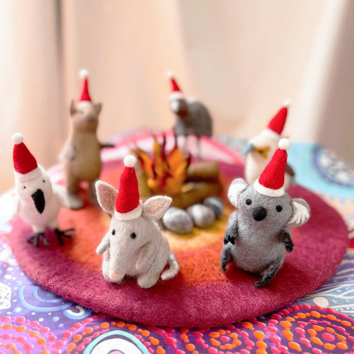 Tara Treasures Felt Australian Christmas Koala