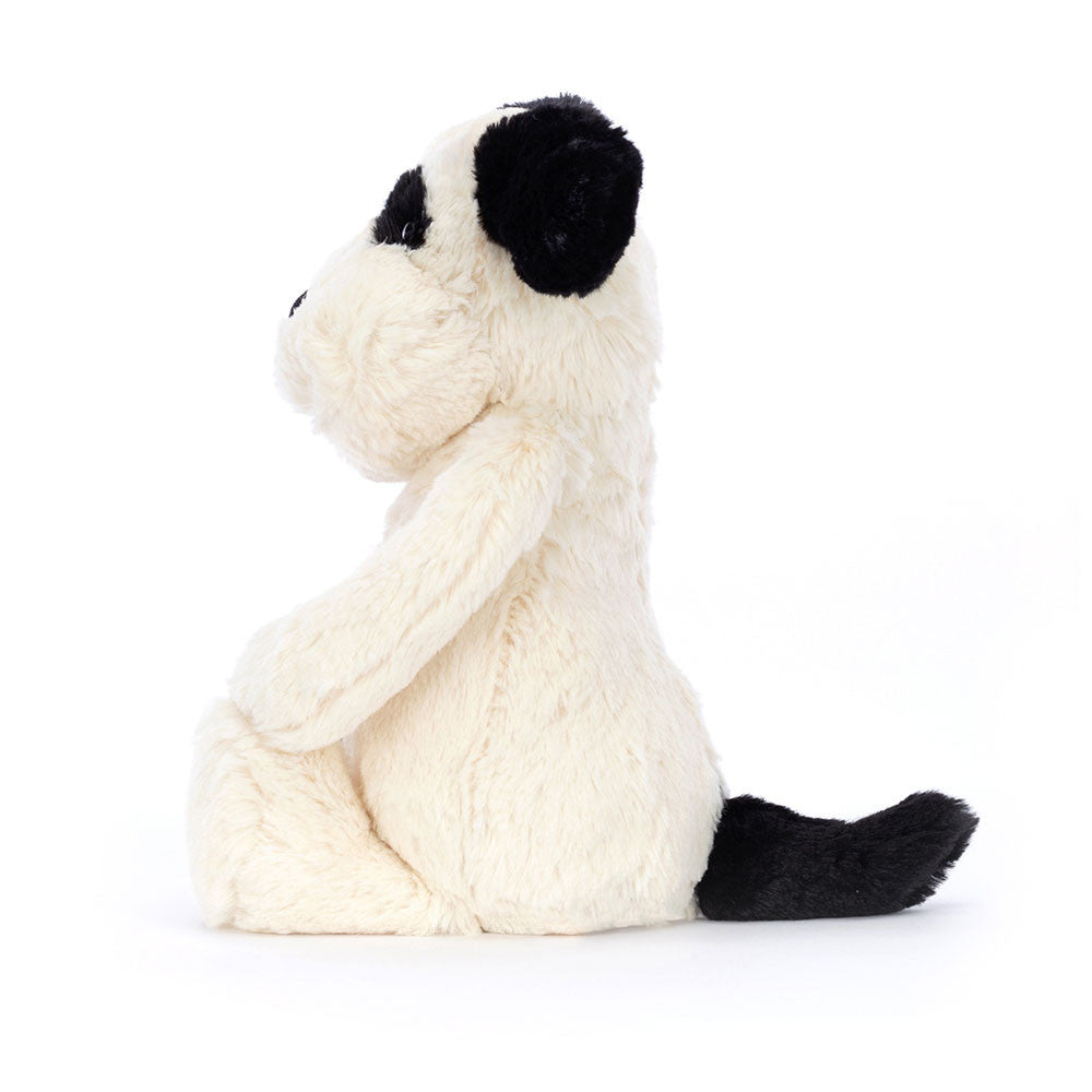 Jellycat Bashful Black & Cream Puppy - Medium