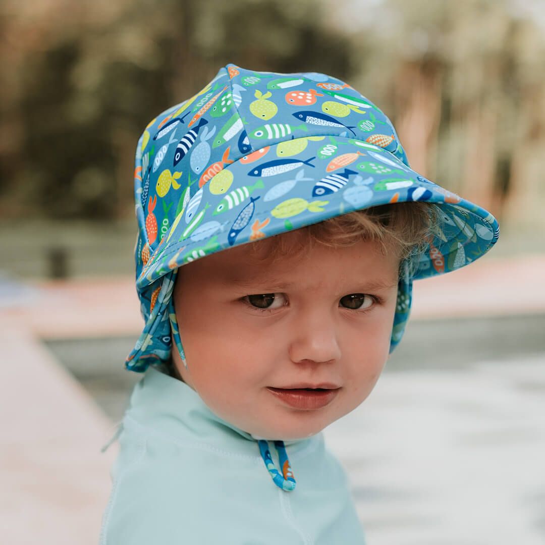 Bedhead Hats Kids Swim Legionnaire Hat - Pisces