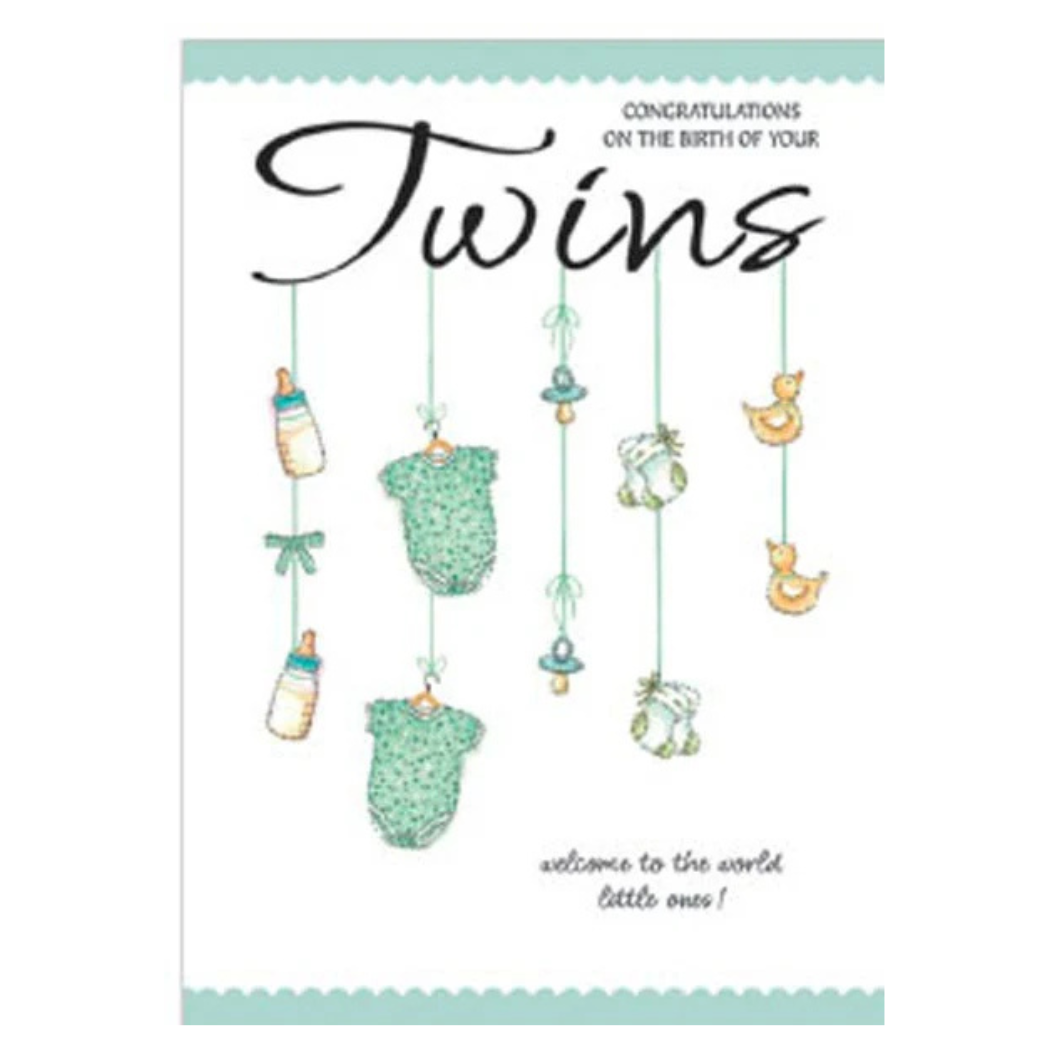 Baby Twins Card