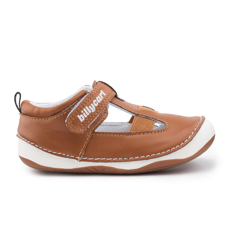 Billycart London tan baby and toddler sandals