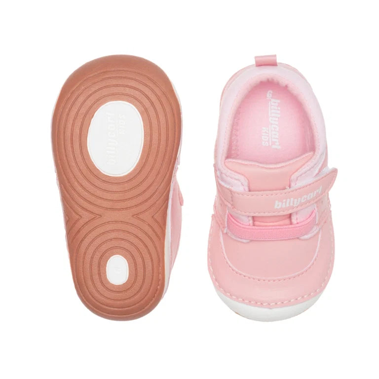 Billycart Kids pink baby girls sneakers