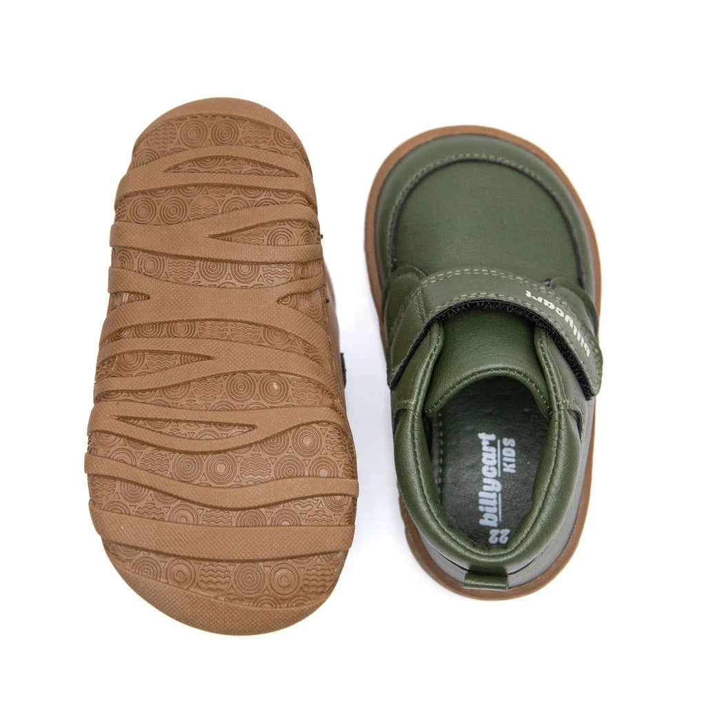 Billycart Ollie green baby and toddler boots