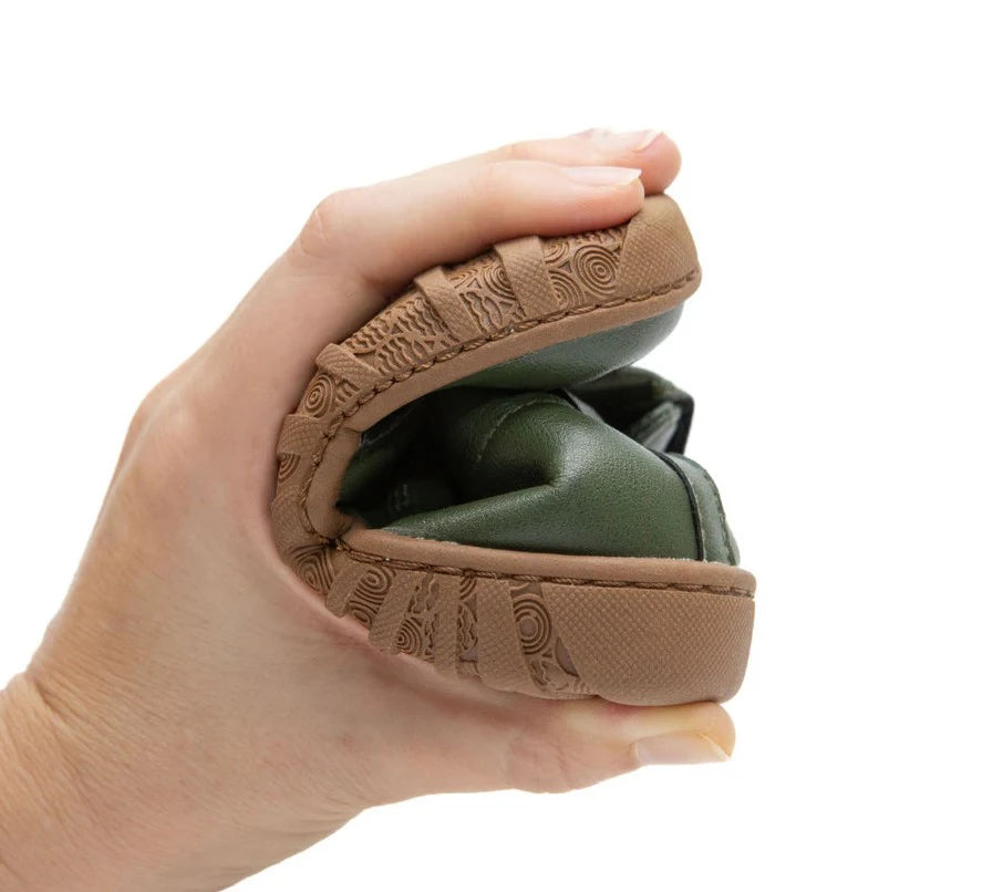 Billycart Ollie green baby and toddler boots