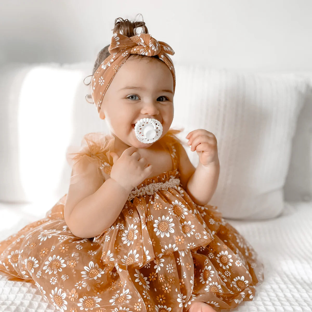 CMC 'Bubble' Bloom Dummies - White + Baby Pink