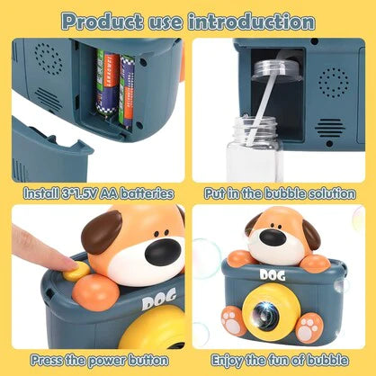 Wonder Tribe Bubble Camera Dog