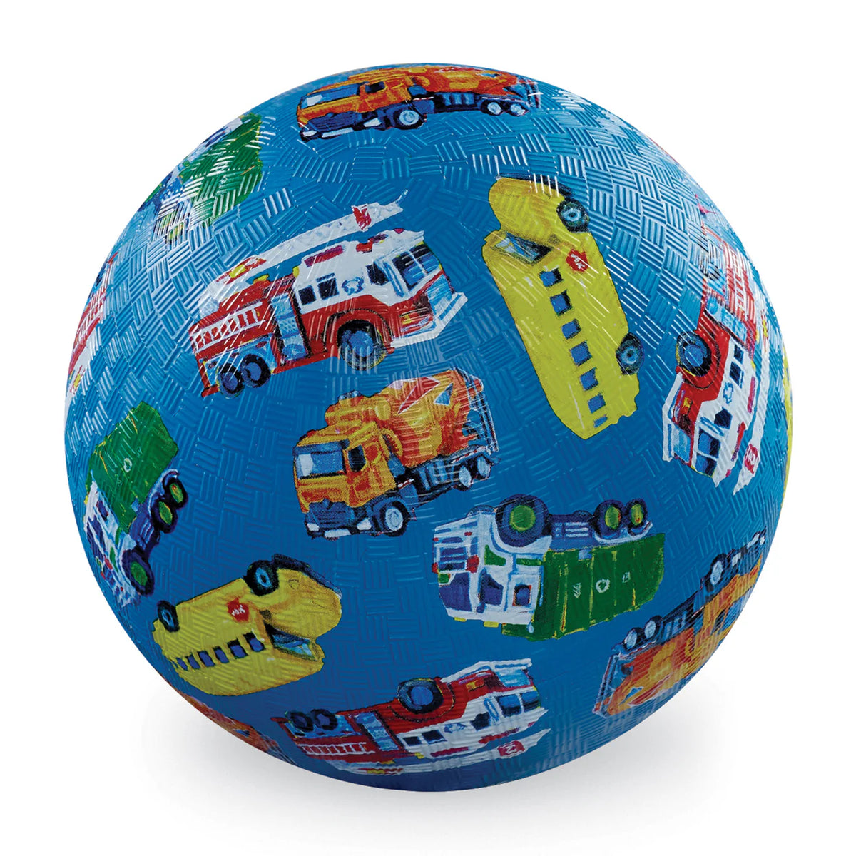 Crocodile Creek Playground Ball 5 Inch - City Vehicles