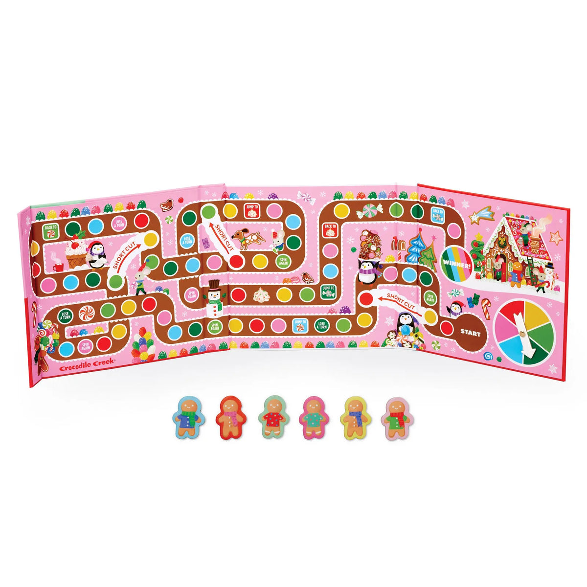 Crocodile Creek - Gingerbread Go Magnetic Game