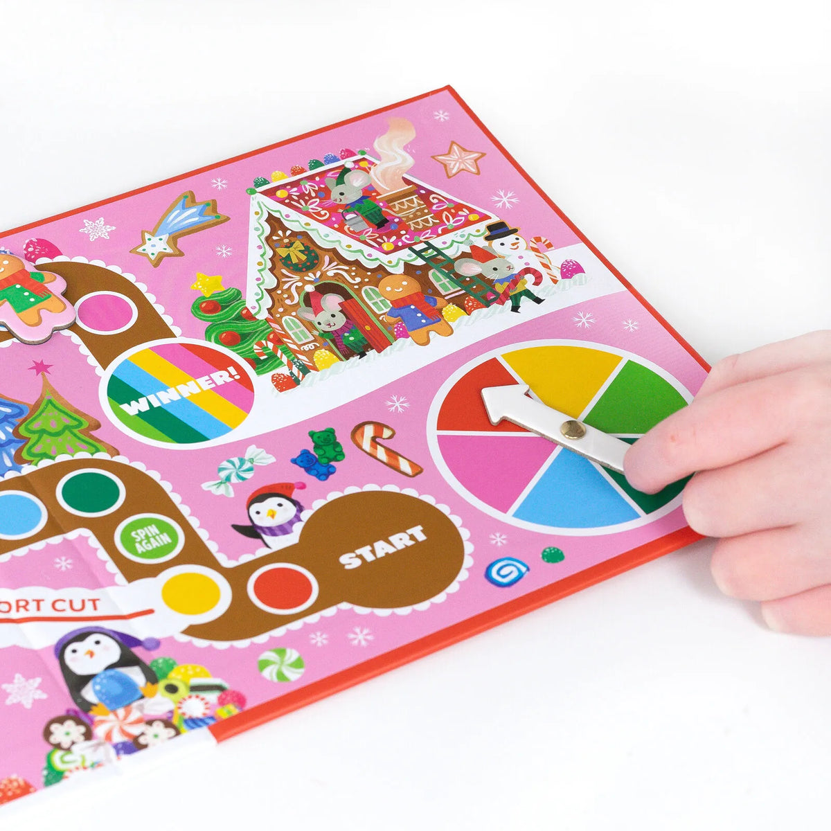 Crocodile Creek - Gingerbread Go Magnetic Game
