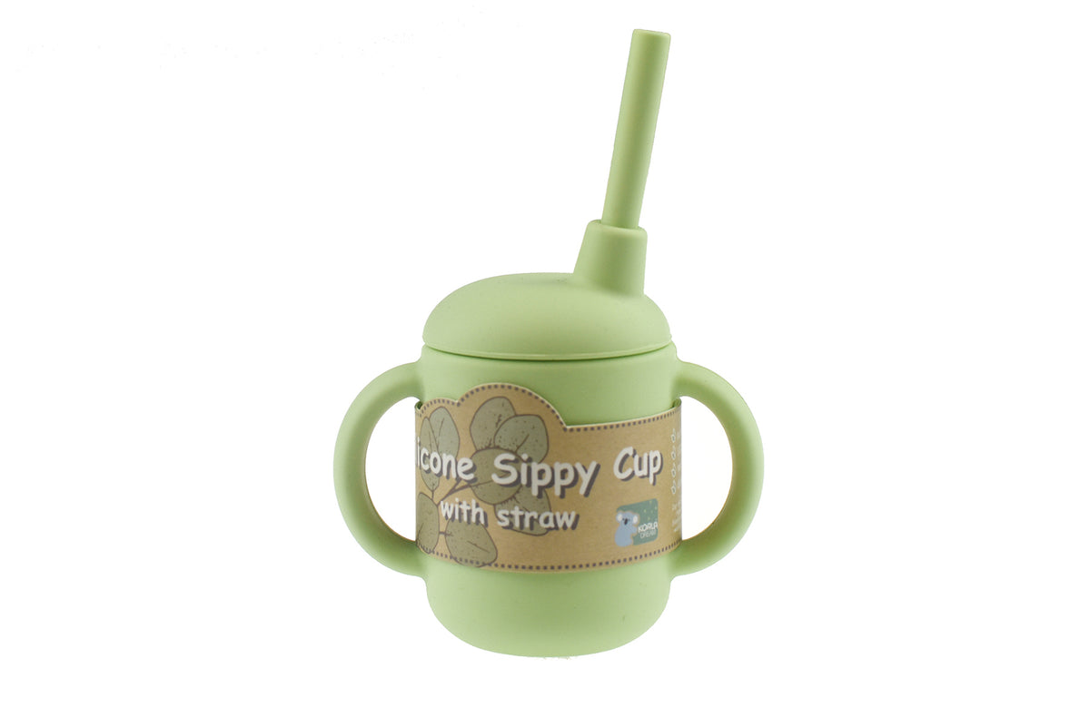 Koala Dream Silicone Sippy Cup with Straw