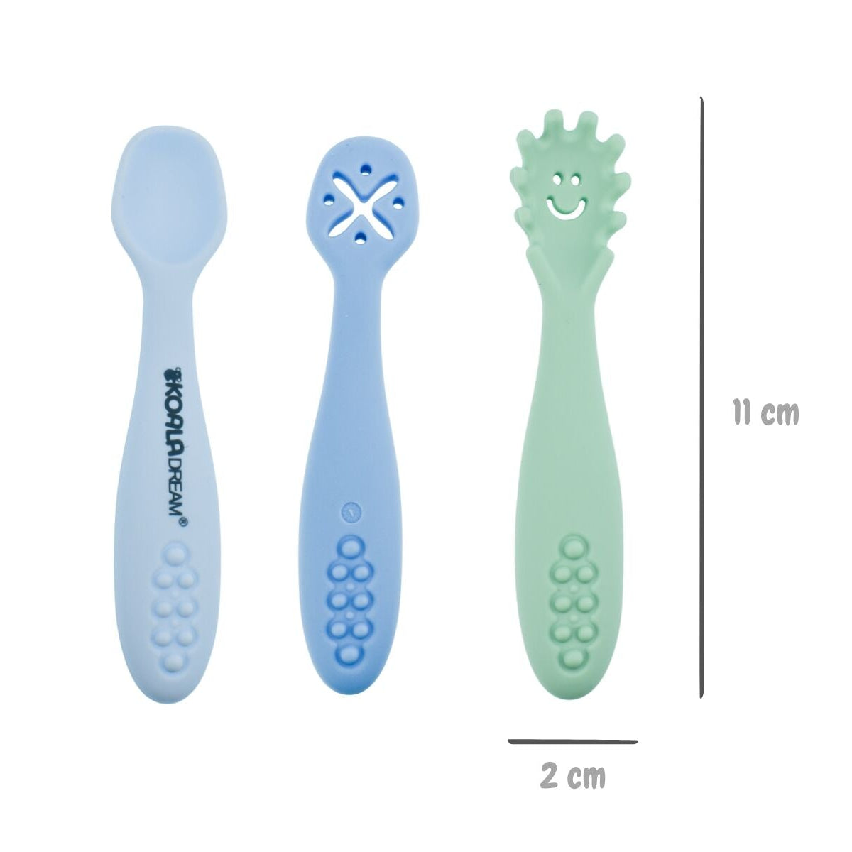 Koala Dream Sensory Silicone Licking Spoons