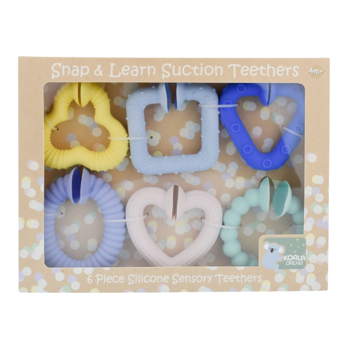 Koala Dream Snap and Learn Suction Teethers