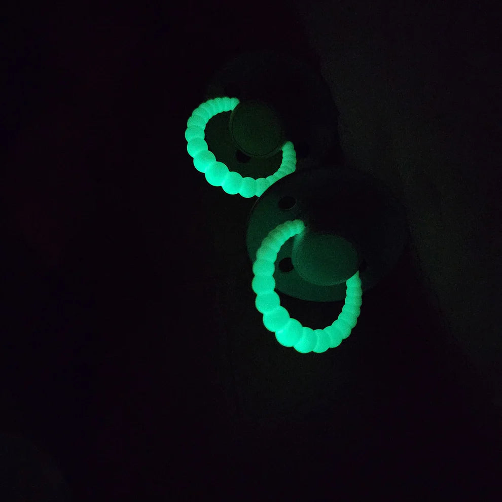 CMC 'Bubble' Dummies - Sea Foam (Glow in the Dark Handle)