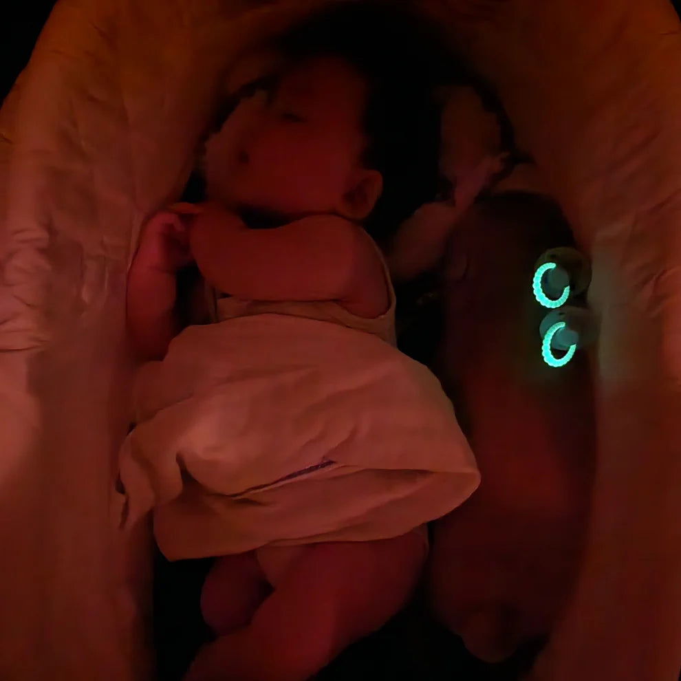 CMC 'Bubble' Dummies - Sea Foam (Glow in the Dark Handle)