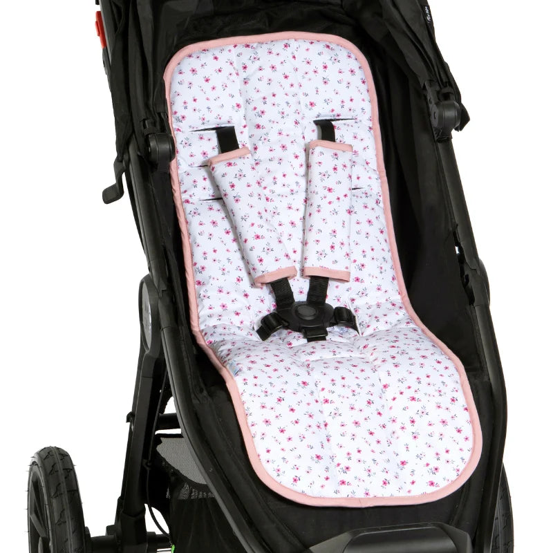 All4Ella Ice cooling pram liner - Pink Petals