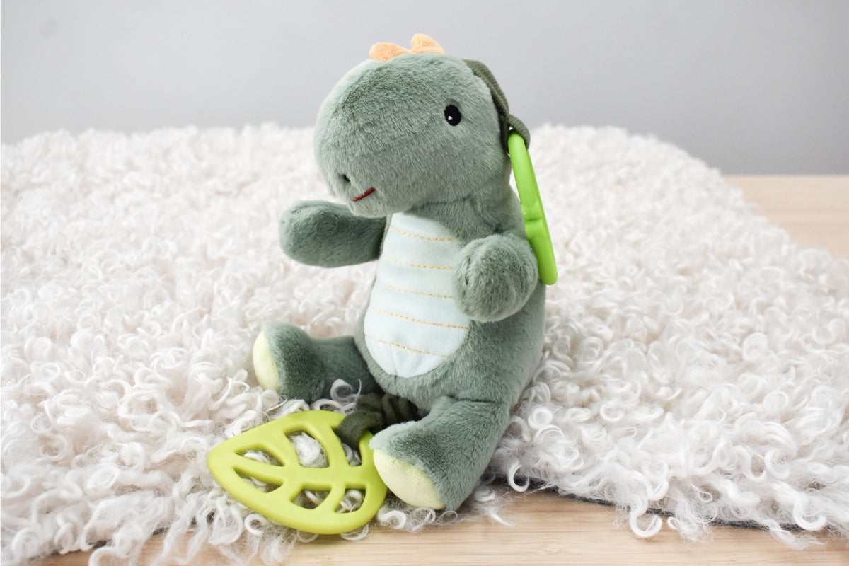 Koala Dream Snuggle Buddy Minty Dino Jiggler