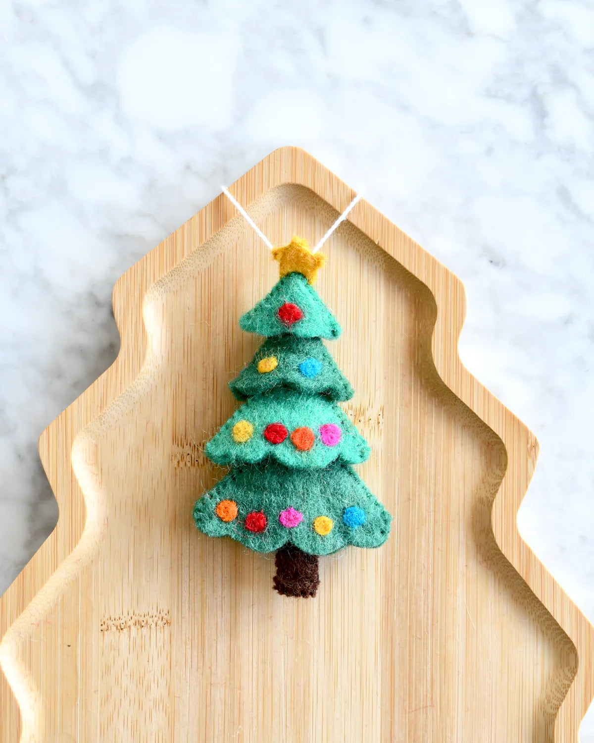 Tara Treasures Felt Christmas Tree Ornament